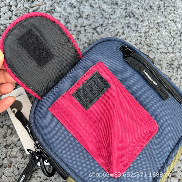 Vandtæt stof holdbar crossbody taske