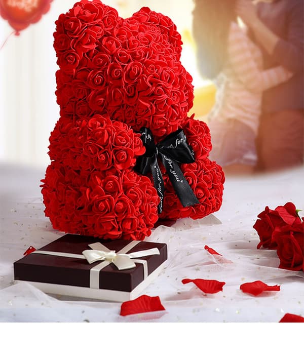 Rose Teddy Bear Evig Rose Rose Bear Rød