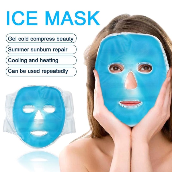 Kjølende maske/øyeplast Hot Cold Gel Pack Beauty Relax Medisinsk ansiktshudpleie