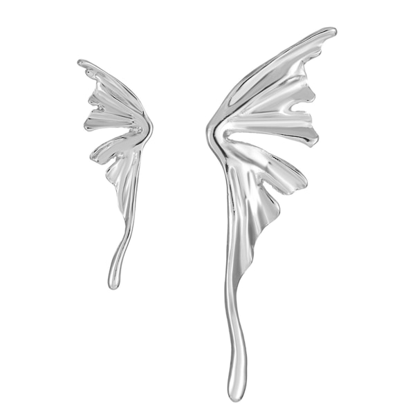 För Fjärilsörhänge Tiny Stud Örhänge För Tjej Asymmetrisk För Butterfly Stud
