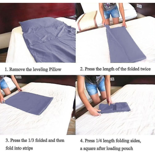 2024 New Sleeping Bag Liner - Travel Camping Sheet Lett sovepose