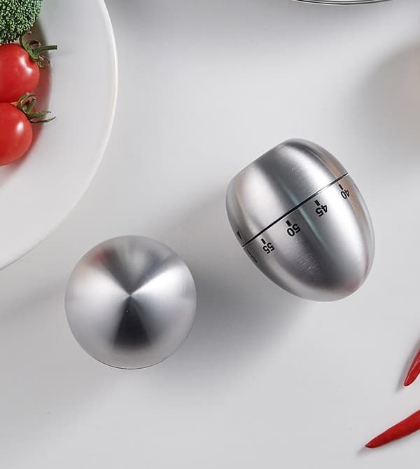 Mekanisk eggformet timer 60 minutter