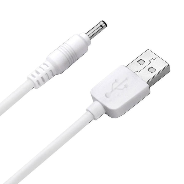 Cable de carga USB a CC de 3,5 v de repuesto för Foreo Luna/luna 2/mini/mini 2/go/luxe, kabelhållare USB de 100cm