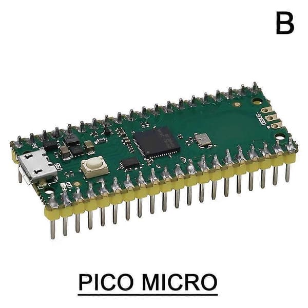 1 st Raspberry Pi RP2040 Pico-kort Dual-Core utvecklingskort USB PICO MICRO/weld