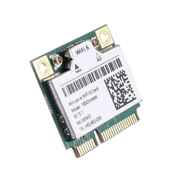 1650x 1650xhmw Ax200 Wifi-kortti Dual Band 2400mbps Bluetooth 5.1 Mini Pcie Gigabit Langaton Sovitin
