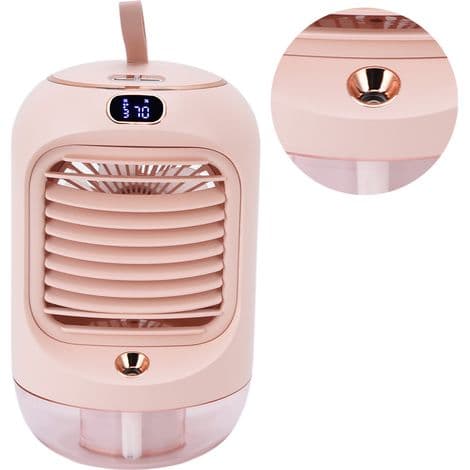 Mini luftkøler luftfugter ventilator