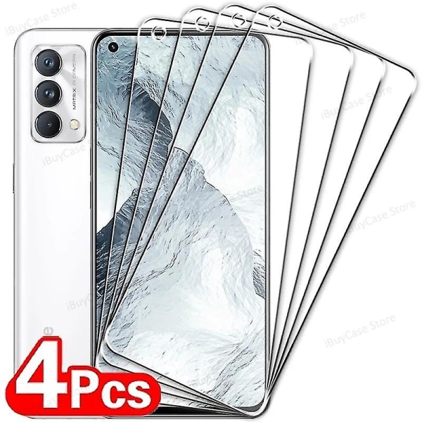 4 kpl Tempered Glass -näytönsuojaa Realme GT5:lle