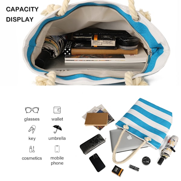 Strandtasker - Picnictasker, Afslappet Skuldertasker
