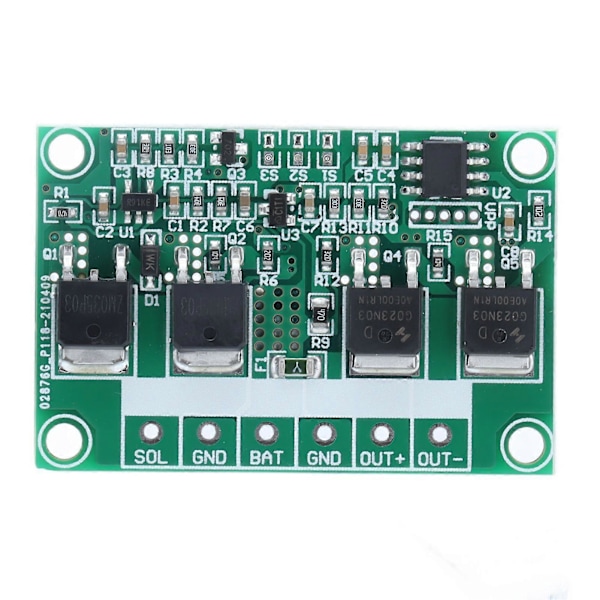 10A 3.7V/7.4V/11.1V Solcellslampa Kretskort Varningsblinkande Sollampa Styrmodul 3.2V18V