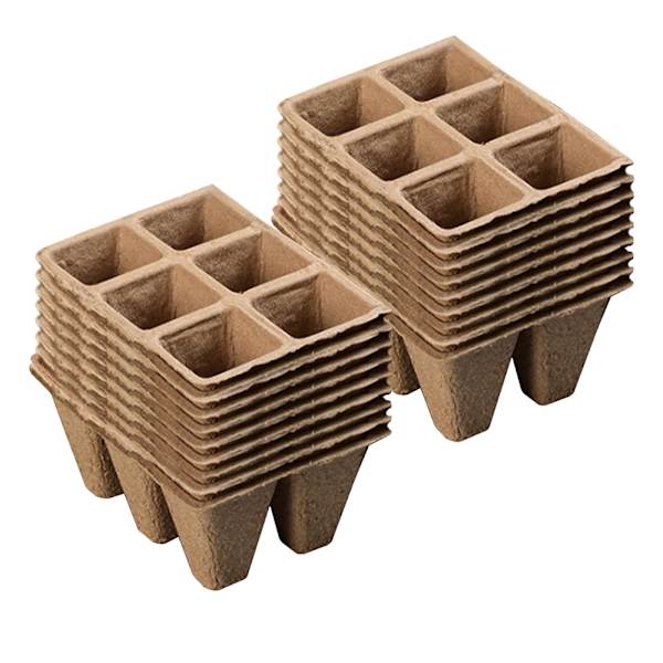Plantkrukor Torvkrukor Fröbrickor Groddbrickor Groddbrickor 6 Celler
