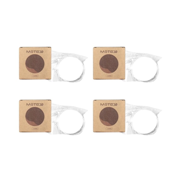 Kaffepapirfilter til espressomaskin 400 stk ubleket espressofilterskjerm Portafilte