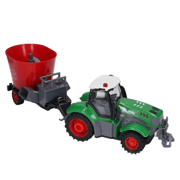 Remote Control Tractor 4 Channel Drive High Simulation Farm Vehicle Toy For Indoor Outdoor