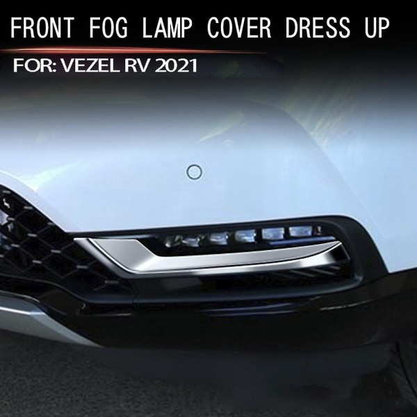 Auton kromi etupuskurin alasäleikön koristelistat Sumuvalon cover verhoilu Honda HRV HR-V Vezel 2021 2022
