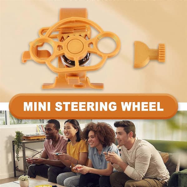 Gaming Racing Wheel Mini Rat til Spilcontroller til 3D-printet Tilbehør