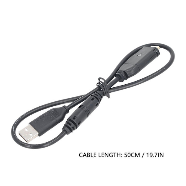 USB 2.0 -kaapeli USB-datansiirtoon ja lataukseen Yhteensopiva SUC C4:n ja Digimax NV9, NV24HD, TL34HD, NV100HD, NV106HD jne. digikameroiden kanssa