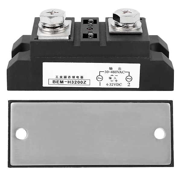 200A Solid State Relay BEM H3200Z, Industriell kvalitet, DC-styrning AC-elektrisk utrustning