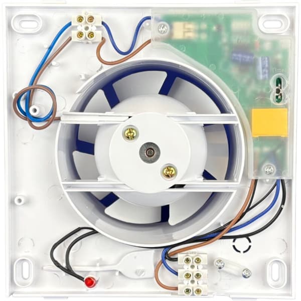 Nortada Hokuro UKO WP-100 T Baderomsvifte med Timer, Hvit