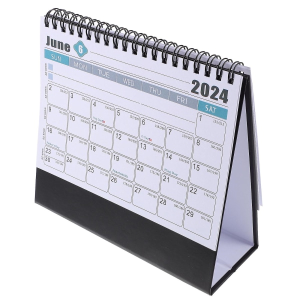 Koristeellinen pöytäkalenteri Kuukausikalenteri Toimiston seisova kalenteri sisustus (amerikkalainen versio)