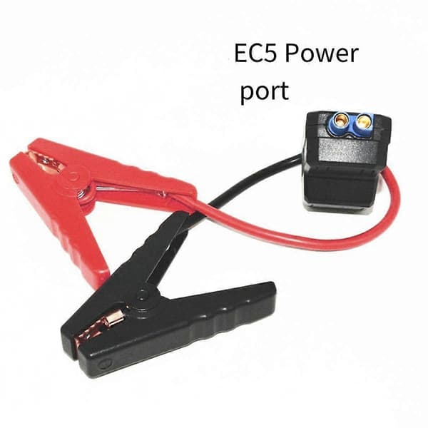 Med EC5 Stikforbindelse Nødstartkabel Klemme Intelligent Klemme Booster Anti-Reverse Forbindelse 650A 12V
