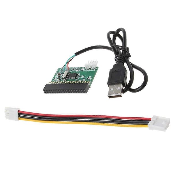 1.44Mb 3.5 Tommer Floppy Drev Konnektor 34 Pin til USB Kabel Adapter Pcb Board, USB Disk til Floppy Disk