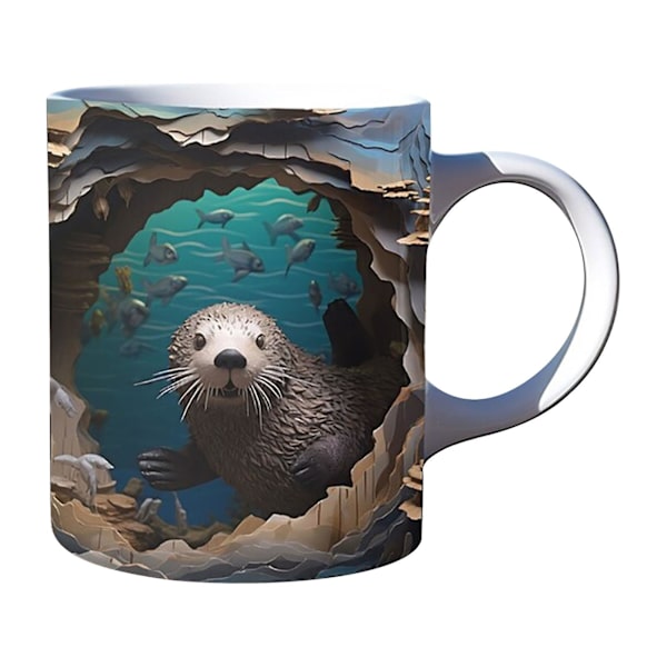 150Ml Otter Keramik Kaffe Mark Kop