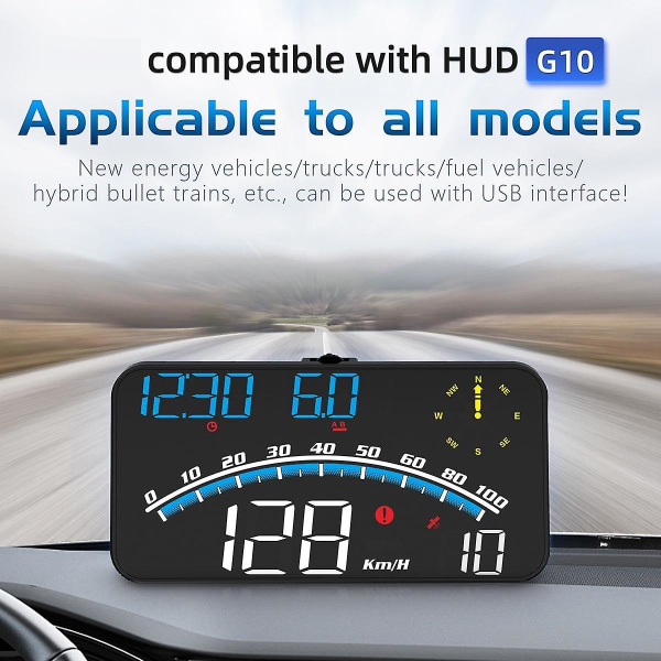 G10 Bil-HUD GPS Universal Biltillbehör