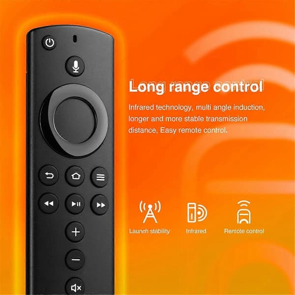 Erstatningsstemmefjernkontroll L5B83H Gjelder for Fire 2. generasjons Smart Cube og Smart Stick