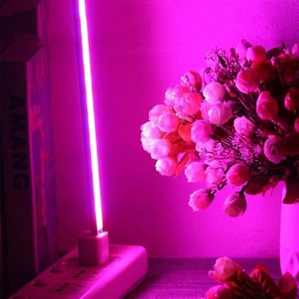 2.5W/14 LED USB vækstlys (rød og blå) til hydroponiske skrivebordsplanter