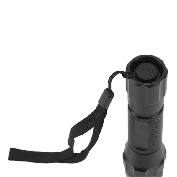 Grön LED-ficklampa med zoombar funktion, bärbar, enläges grön jaktlampa för observation, astronomi och camping