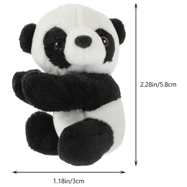 Plysch Animal Panda Clip Home Note Clip Foto Clip Memo Clip Dekorativ fotohållare för kontor