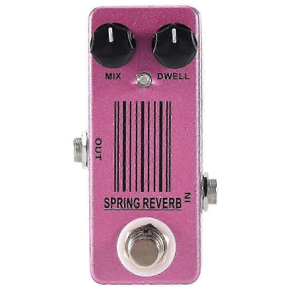 MOSKY MP-51 Spring Reverb Mini Enkelt Gitarr Effektpedal True Bypass Gitarrdelar & Tillbehör