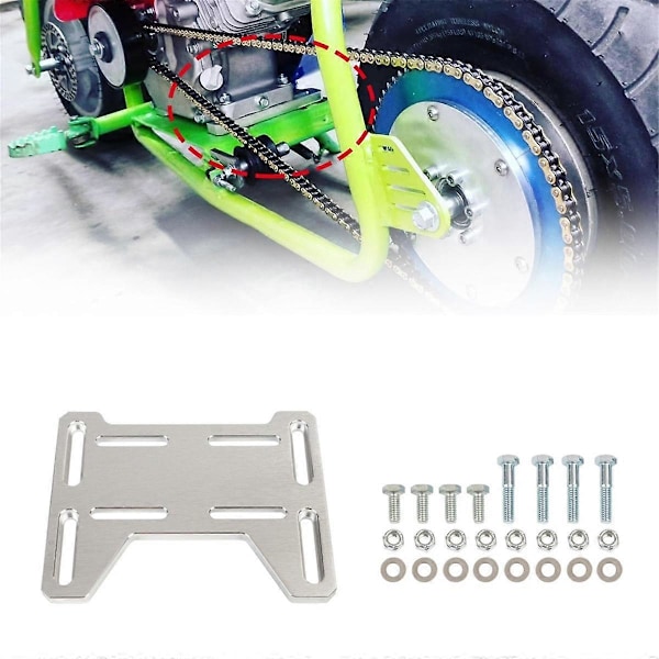 Motor Motorophæng Justerbar Adapterbeslag Plade til Mini Bike Go Kart 79cc 97cc 100cc til Små 4-takts Motorer