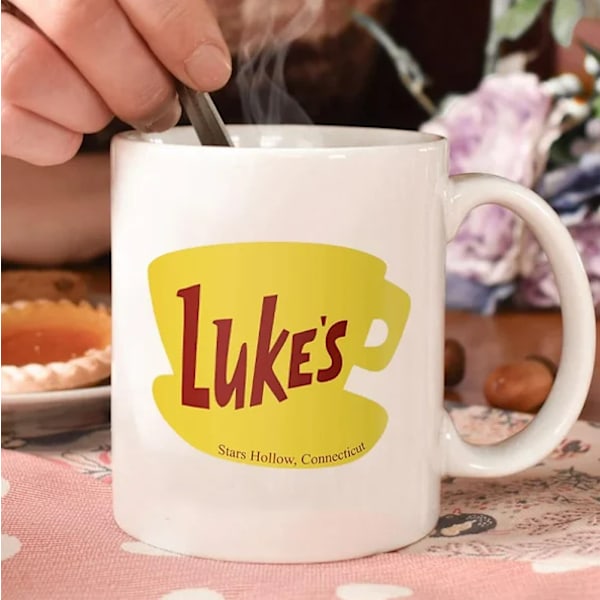 Luke's Diner Krus Star Hollow Connecticut Gear Gilmore Girls Inspireret Krus Luke's Diner Krus Luke's Diner Kaffeekrus Fan Gave