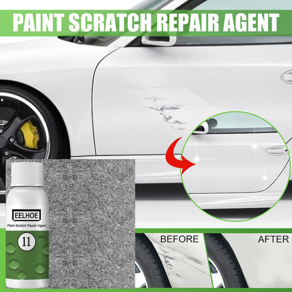 Magic Car Scratch Remover + Nano Spray Cloth Scratch Eraser Overfladereparationssæt