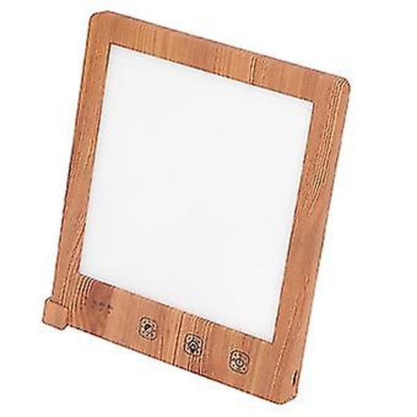 Sunlight Fototerapi Lampe Full Spectrum LED Lys Terapi Lampe med Dimbar & Timing Touch Control