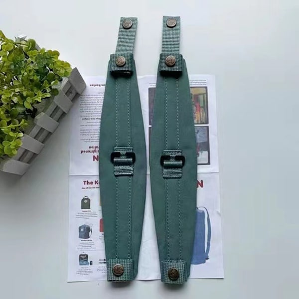 Ryggsekk Skulderstropper Rev Ryggsekk Vanntett Canvas Reise Datamaskin Bag Stropper Frost green