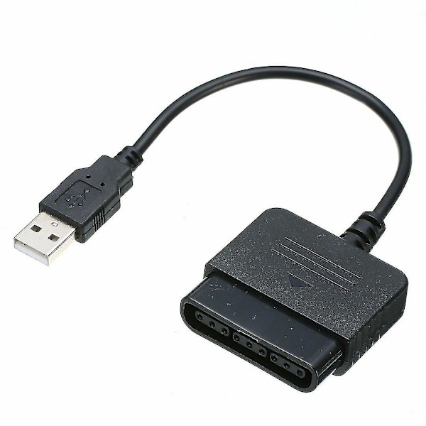 USB-adapter kompatibel med Playstation 2 PS2-kontroller til Playstation 3 PC-konverteringskabel