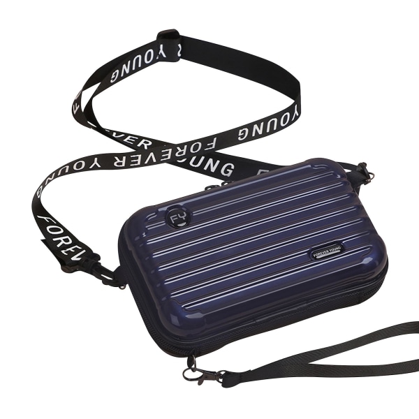 Ny uppgraderad resesminkväska för handväska Mini resväska Toalettväska Organizer för kvinnor, Unisex multifunktionsmode crossbody handväska, axelväska