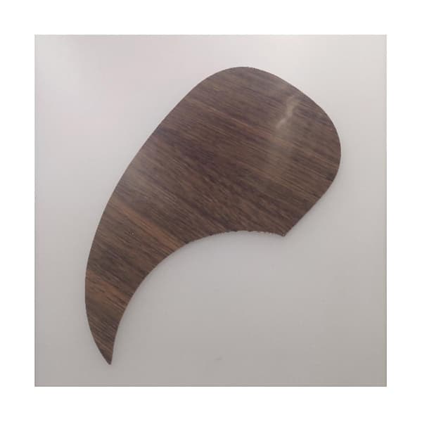 Gitarr Träkorn Pickguard Folk Pickguard Valnöt Träkorn Pickguard Vänsterhänt Gitarr Pickguard