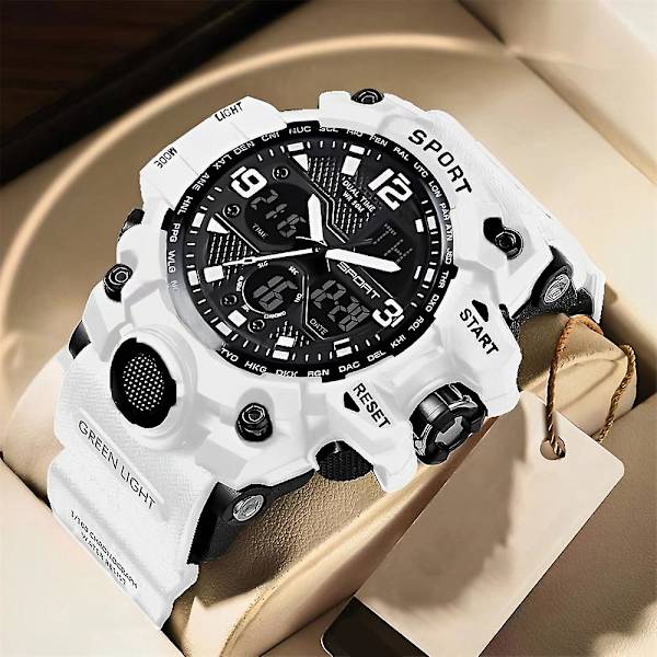 SMAEL Herrar Vattentät Klocka Sport Militär Analog Kvarts Digitala Armbandsur~