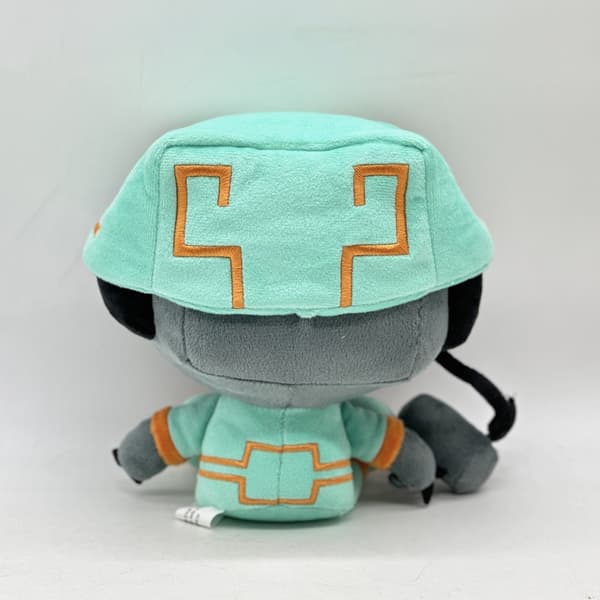 bobicraft gitd susi pehmo harmaa susi salamanteri pehmolelu nukke Green