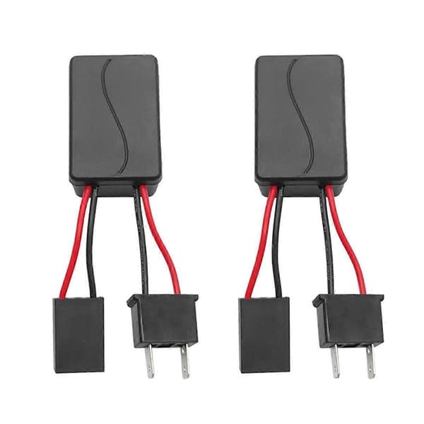 2 stk. H7 Bil LED Headlight Anti-Flicker Decoder for Sagitar