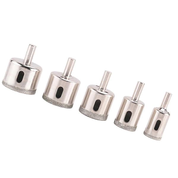 5 stk Diamant Flis Hull Sag Bor Bor Bits Sett Kutting