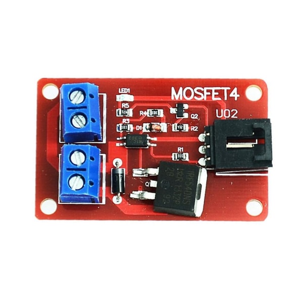 3 stk 1-veis bryter Mosfet Switch Irf540 isolert strømmodul