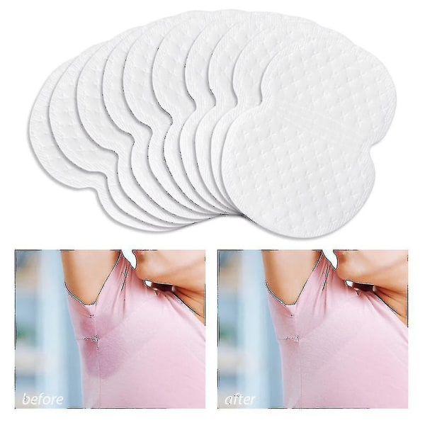 100 st/set Underarm Pads Kläder Svettavvisande Deodorant Pads Armhåla Vård Svettabsorberande Pads Deodorant För Kvinnor Män