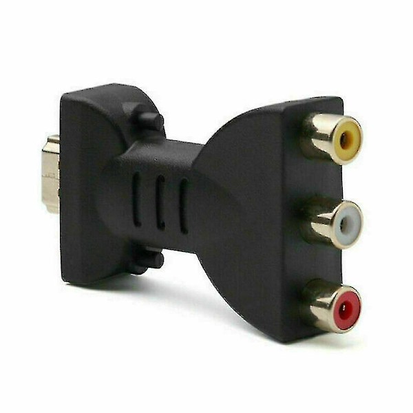 4k Hdmi Male To  3 Rca Female Composite Av Audio Video Adapter  Converter For Tv