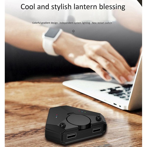 USB pelinäppäimistön hiirimuunnin Plug and Play Bluetooth 5.0 -sovitin mobiilipeliohjaimen ohjain F
