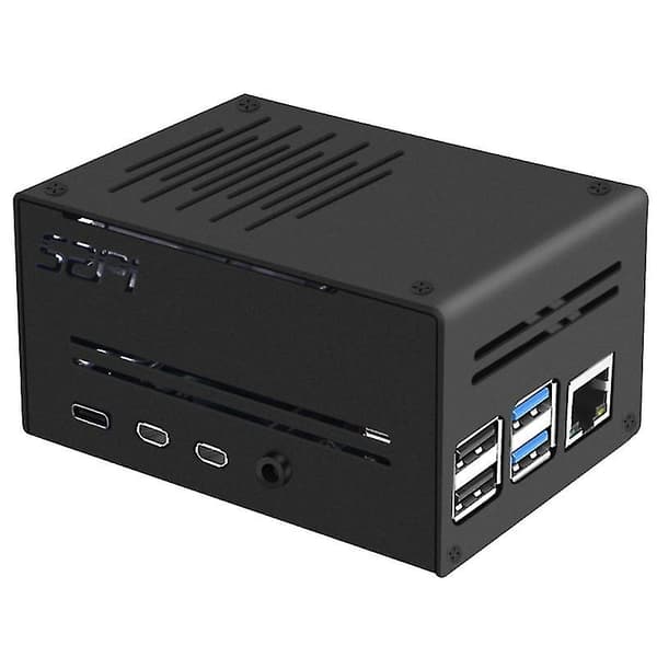 Metalhus til 4 & Horisontal Is CPU Kølefan til Tilbehør