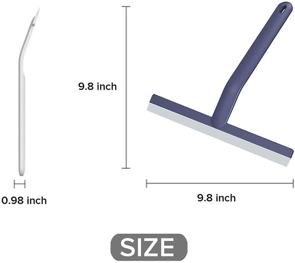 Dusj-squeegee, 2-pakks Allsidig Lett Badsqueegee