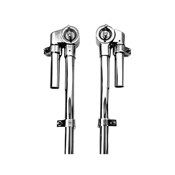 2-delt Stativbrakett Stabil og holdbar brakett med solid montering for trommeperkusjonsinstrument